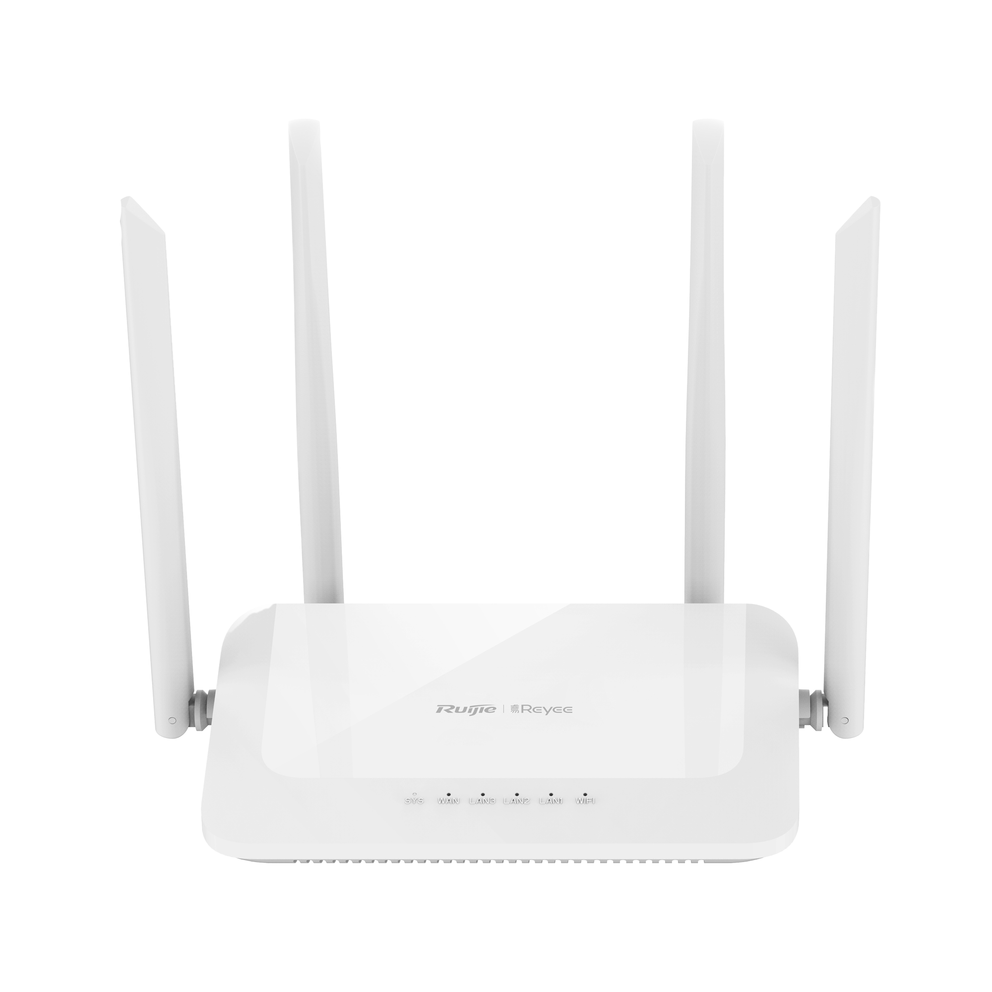 Reyee Gigabit 2+2 Wi-Fi 5 Mesh Router 2.4/5GHz AC1200 4x RJ45 Black