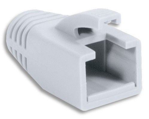 Copriconnettore per Plug RJ45 Cat.6 8mm Bianco