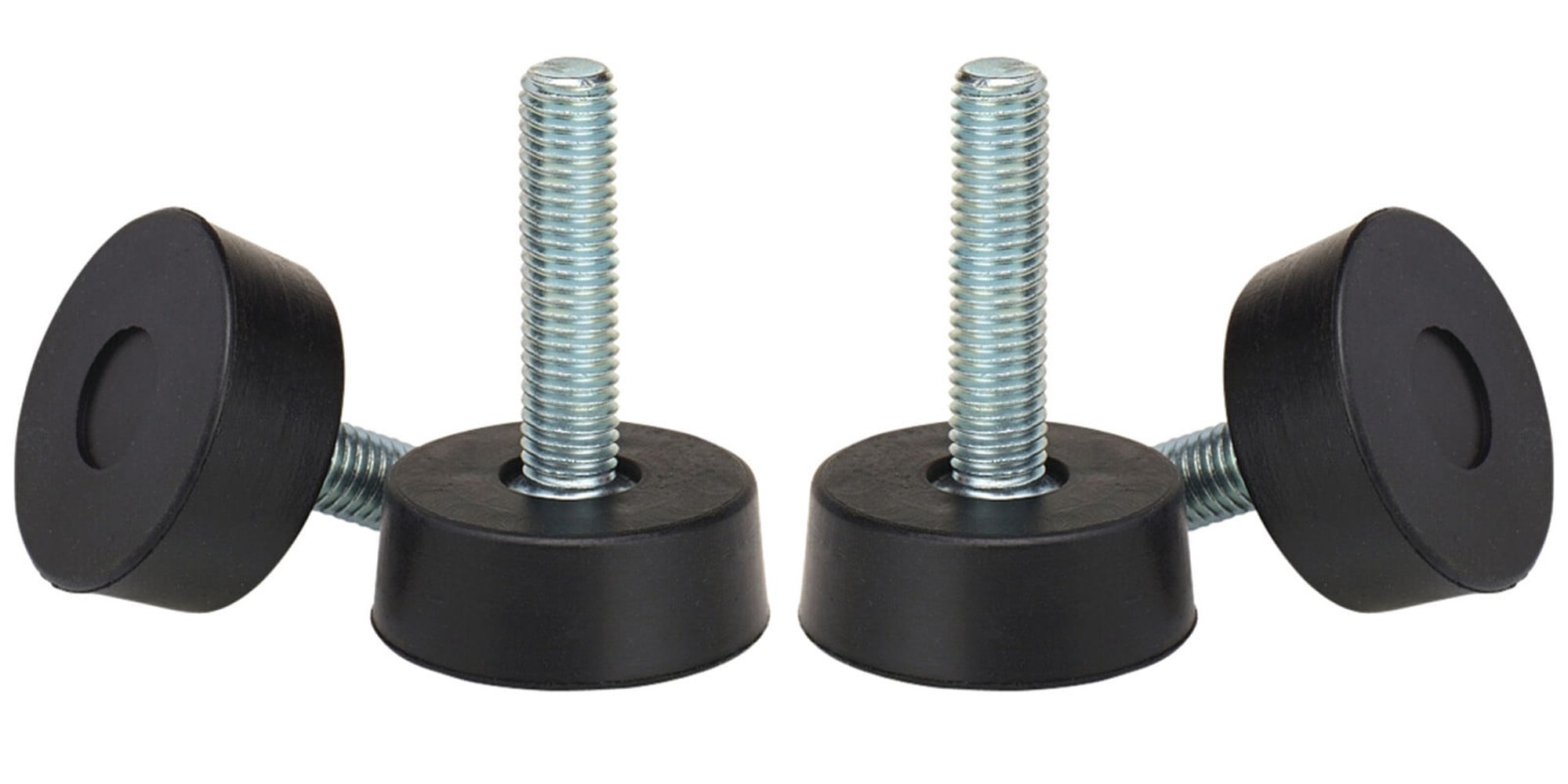 Kit 4 Piedi di Livellamento Antivibrazioni per Armadi Rack