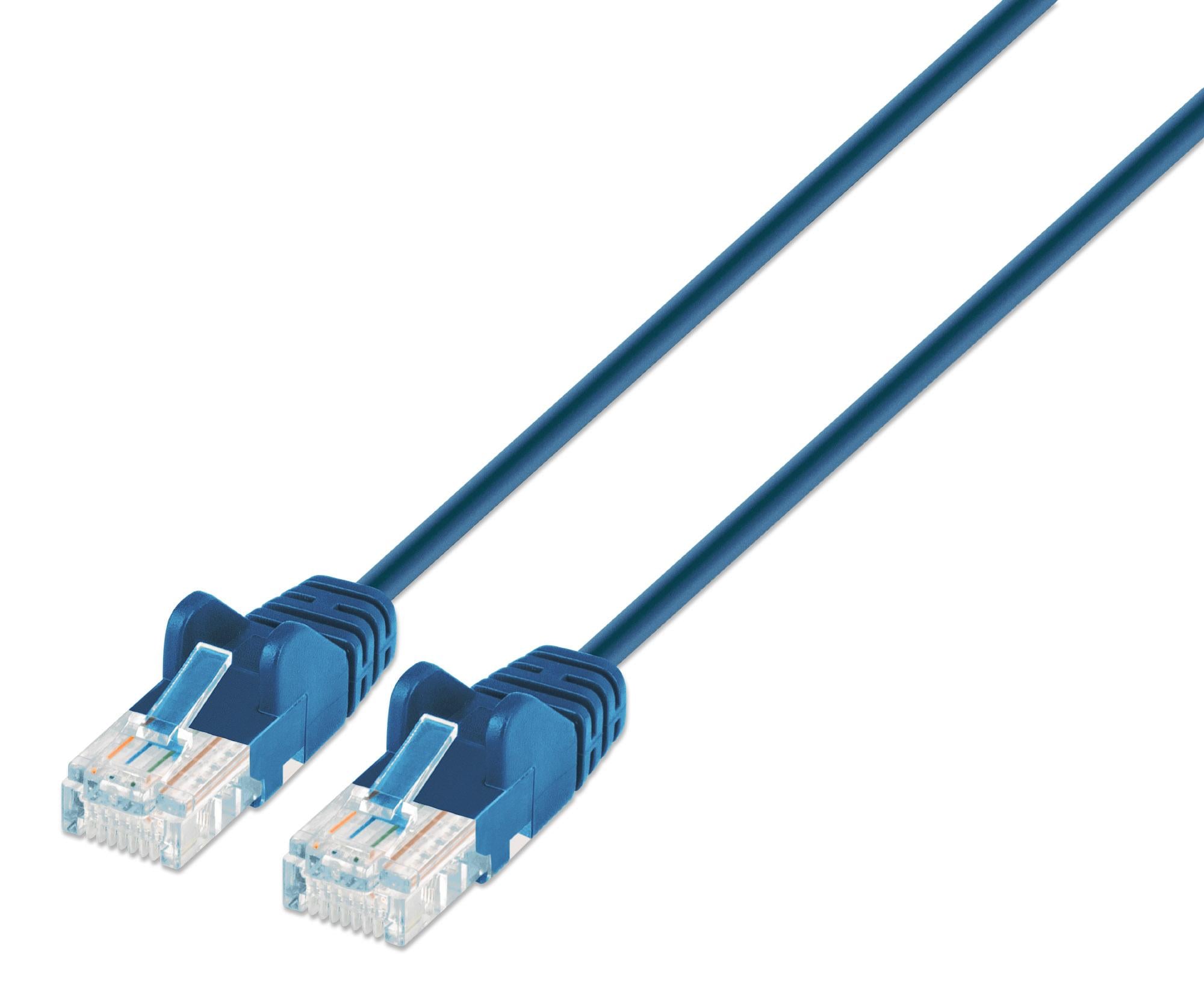 Cavo patch di rete Cat6 UTP Slim 5 m Blu