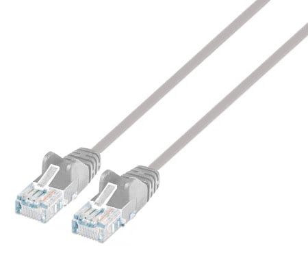 Cavo patch di rete Cat6 UTP Slim  5 m grigio